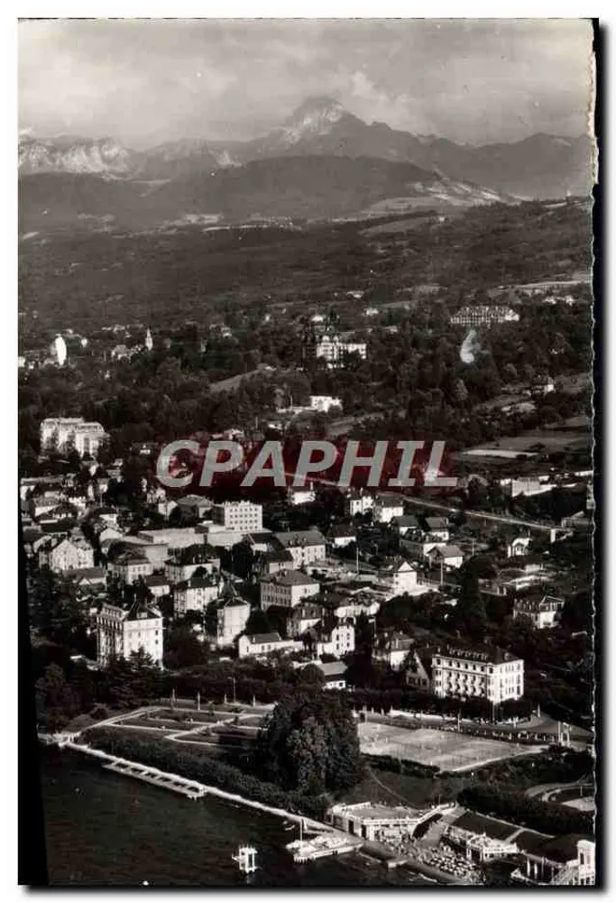 Evian-les-Bains — Luftbild; die Dent d'Oche — Edition SANTÉ TOURISME - Vorderseite