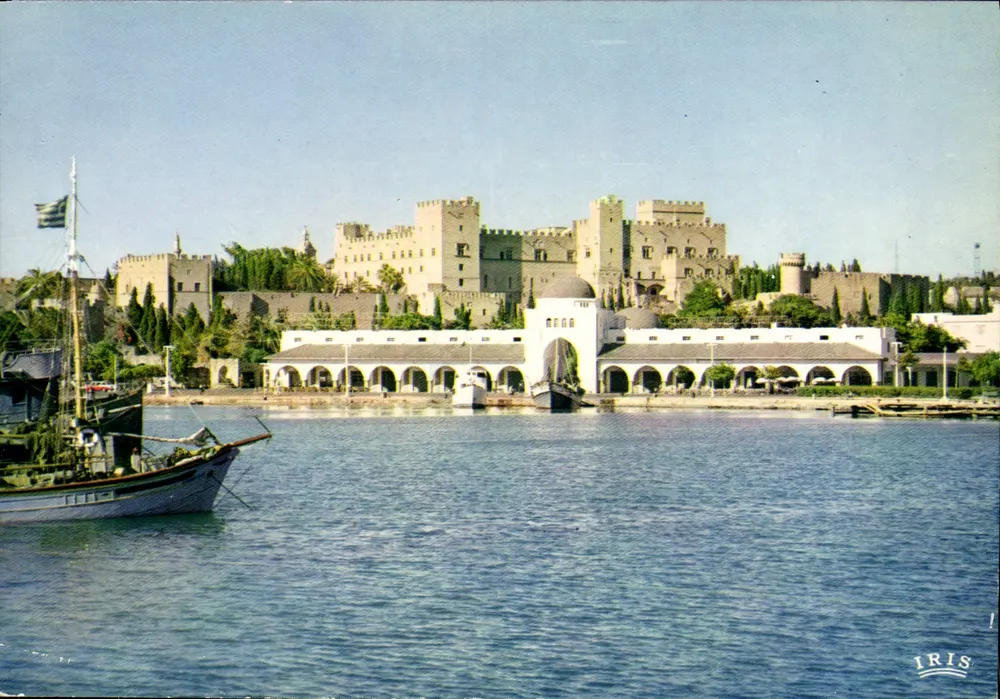 Rhodes - O Novo Mercado — A. HASSID S.A. PRAXITELÈS, Atenas — n°27 - Frente