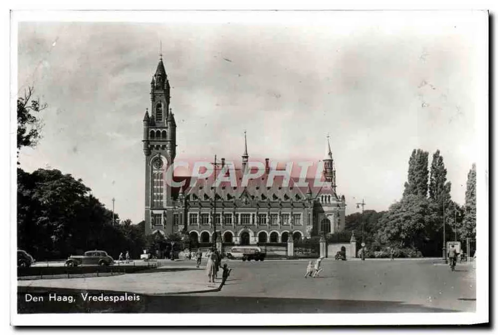 Den Haag, VredeSpaleis — editor Uitgave J. v. d. Hoek, n° B. 534 - Frente