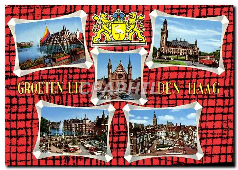 Dén Haag — Saudações de Dén Haag — n° de série não visível - Frente