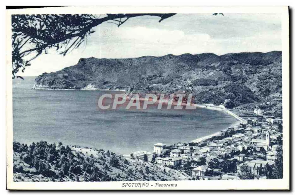Spotorno - Panorama — wydawca Ed. Beiso Pietro, seria 529-54 - Awers