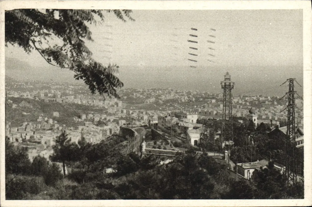 Genova - Die Stadt in Richtung Levante vom Righi — F.A.P. Genova, N° 11 - Vorderseite