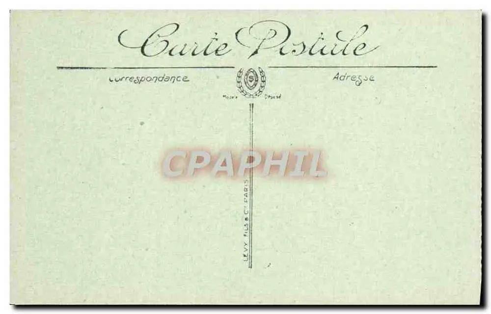 Ypres — Ansicht der Elverdinghe Straße — Visé Paris n°43 - Rückseite