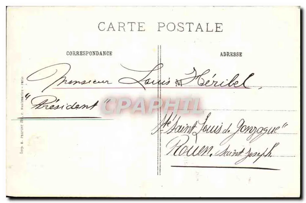 Ablain-St-Nazaire (P.-de-C.) — Ruinierete Kirche nach dem Krieg 1914-1918 — Visé Paris 384 - Rückseite