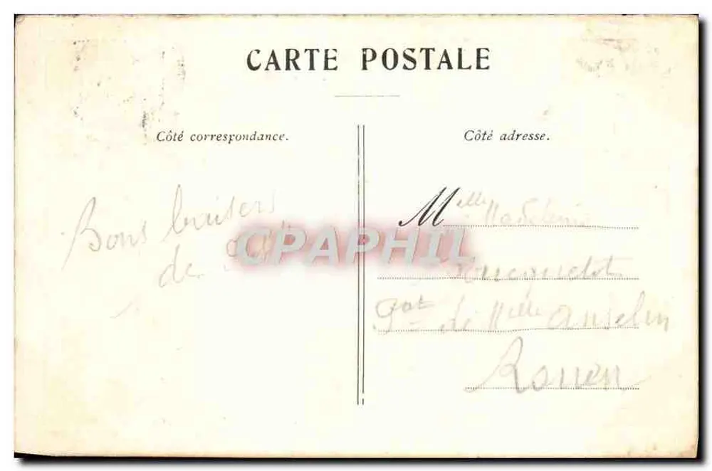 Kampfhenne Nangasaki — Cliché Gaillard — Verlag Gaillard - Rückseite