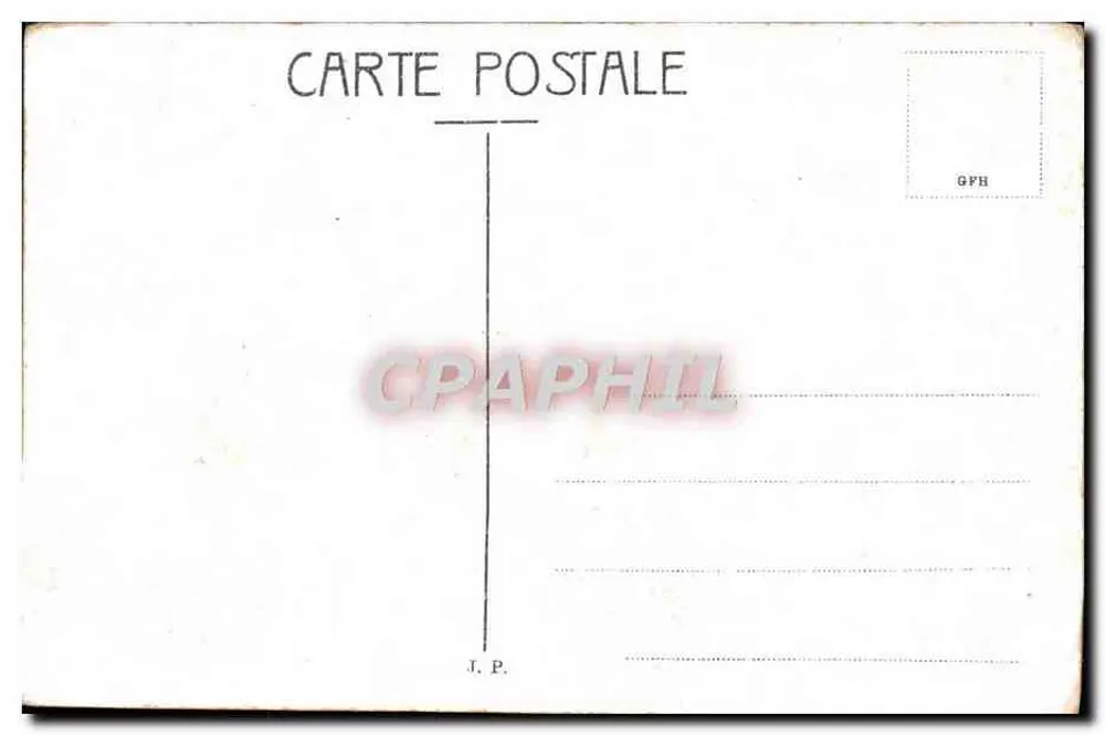 Constantinople — Vue Générale de l'Arsenal — J.P. (éditeur imprimé sur la carte) - Verso
