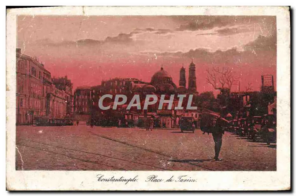 Constantinople — Place de Fasim — éditeur J.P. - Frente