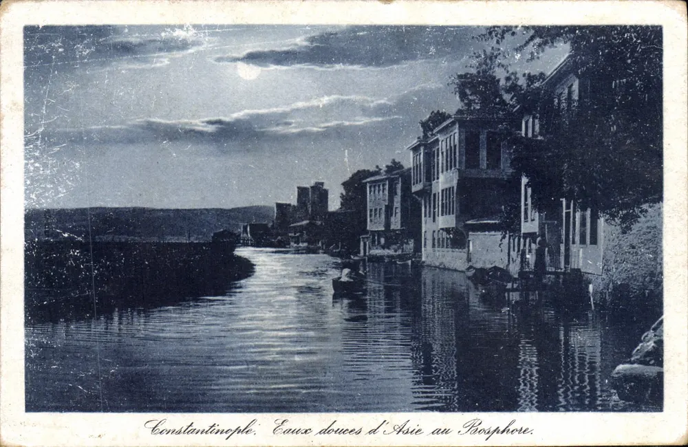 Constantinople — Eaux douces d'Asie au Bosphore — éditeur J.P. - Awers