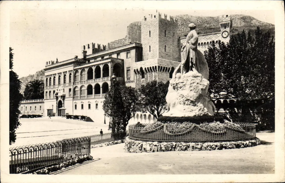 O Palácio do Príncipe — Mônaco — Éditions Rella, n° 2849 - Frente