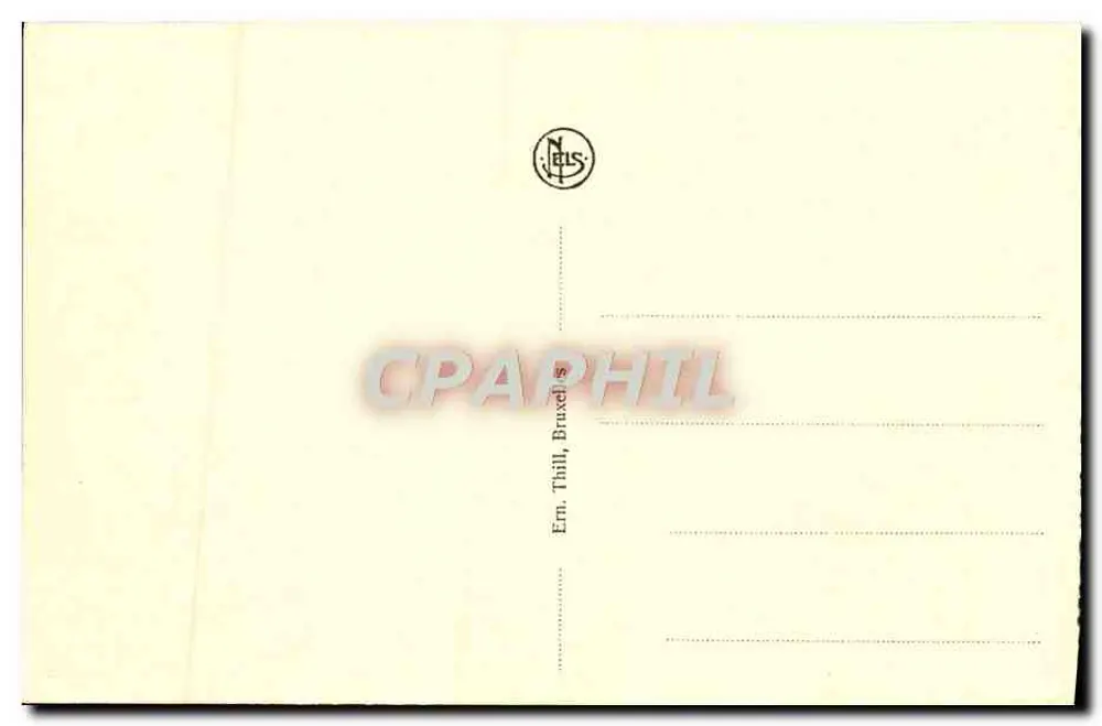 Namur - Kursaal und Touristenboote — Verlag N. H. S. - Rückseite