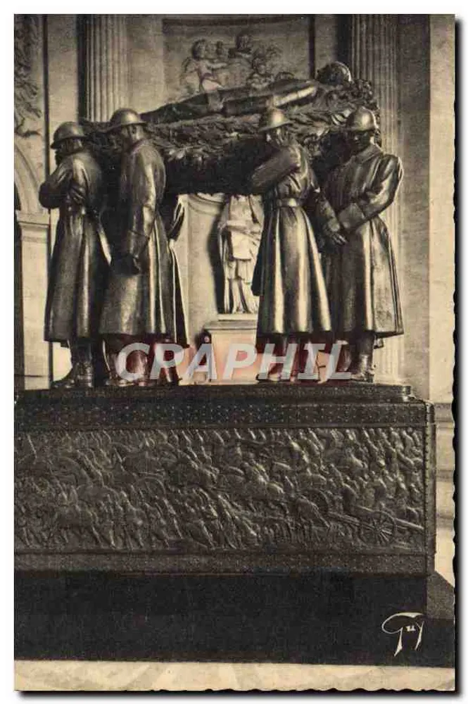 Le Tombeau du Maréchal Foch — Monument funéraire — Éditeur A. Leconte, Paris - Vorderseite