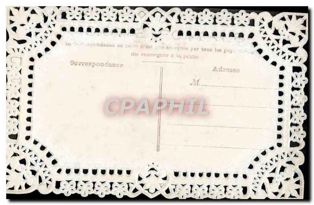 Frau mit Blumenstrauß — Frohe Geburtstagskarte — Verlag Paris, Nr. 688 - Rückseite
