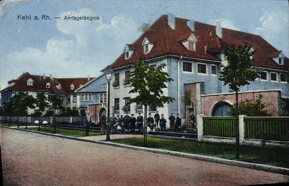 Kehl a. Rh. — Amtsgefängnis (Prison municipale) — éditeur Verlag A. Nürthmann - Voorkant