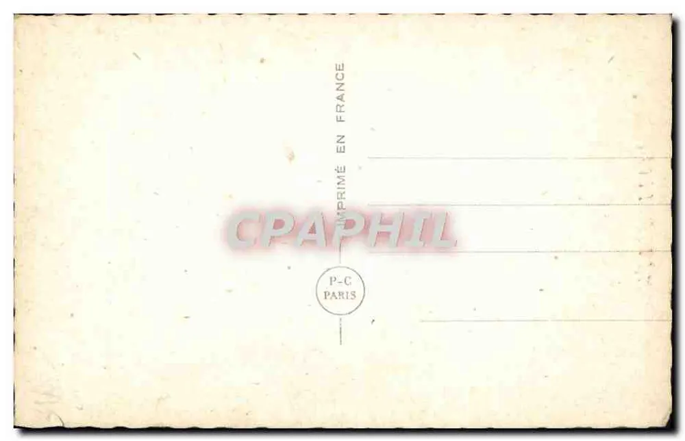 Liebespaar — Frohes Neues Jahr — P-C Paris n° 5654 - Rückseite