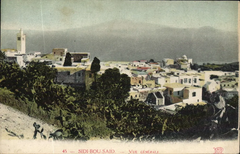 Sidi-Bou-Saïd — Vista geral — NDH - Frente