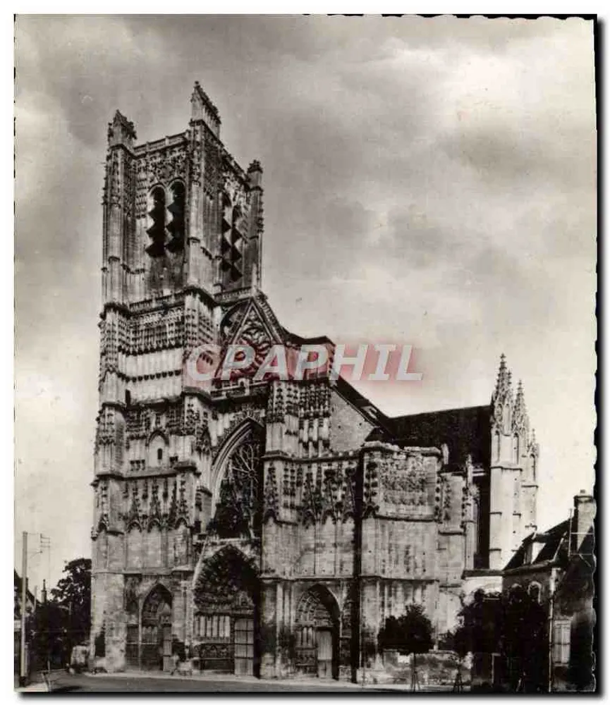 Auxerre (Yonne) — Catedral São Etienne — Les Éditions d'Art 'WYON' Paris - Frente