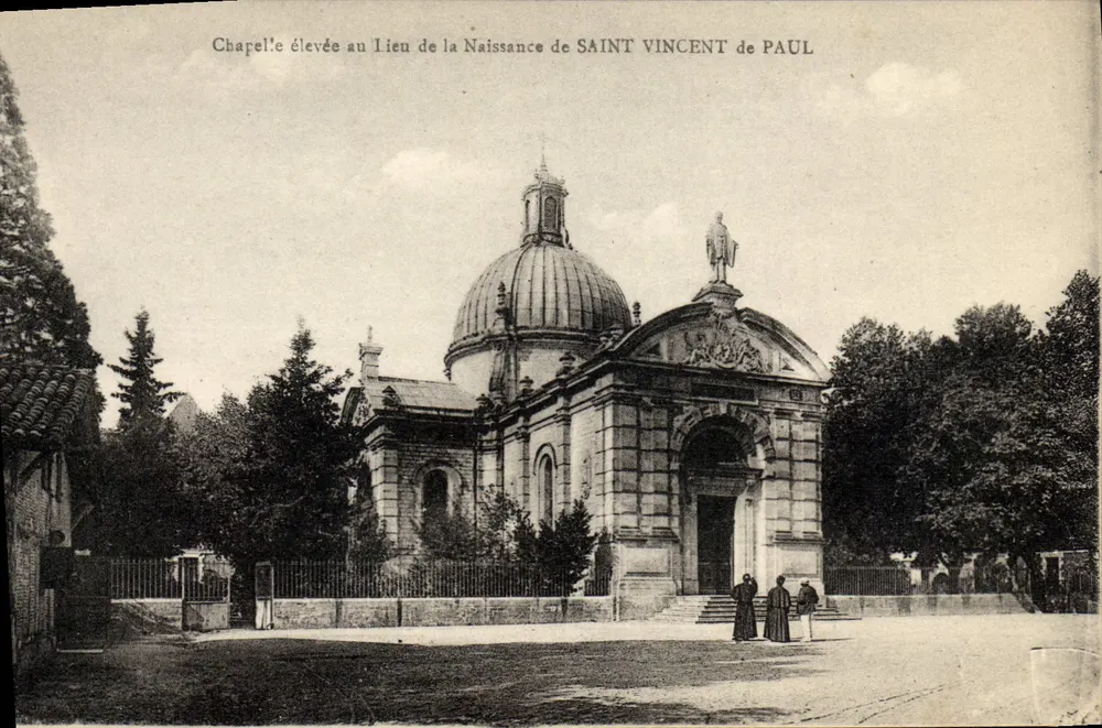 Chapelle errichtet an der Geburtsstätte von SAINT VINCENT DE PAUL — Paris, Verleger nicht sichtbar - Vorderseite
