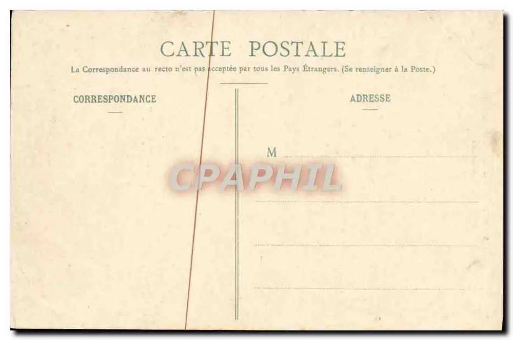 El Pozo del Infierno — Sables-d'Olonne — Editor Aubour, N° 122 - Reverso