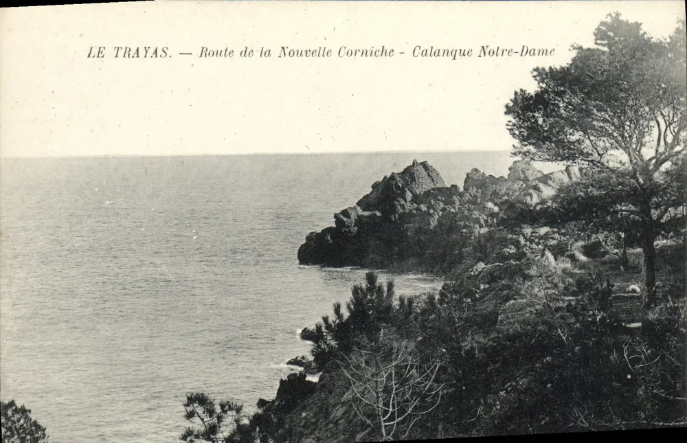 Le Trayas — Route de la Nouvelle Corniche — Calanque Notre-Dame - Vorderseite