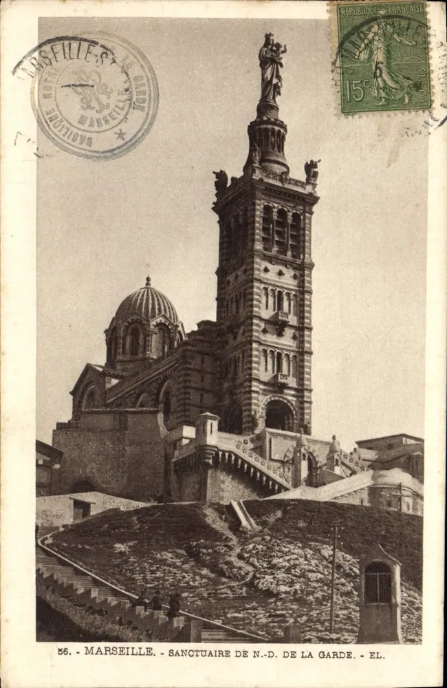 Marseille — Sanctuaire de Notre-Dame de la Garde — EL. — n°86 - Vorderseite