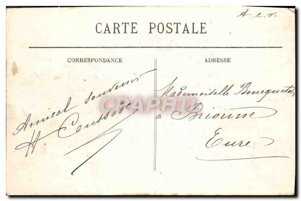 O Ponte do Diabo - Bureau-Si-Palais (Côte d'Argent) — editor BR - 845 - Verso