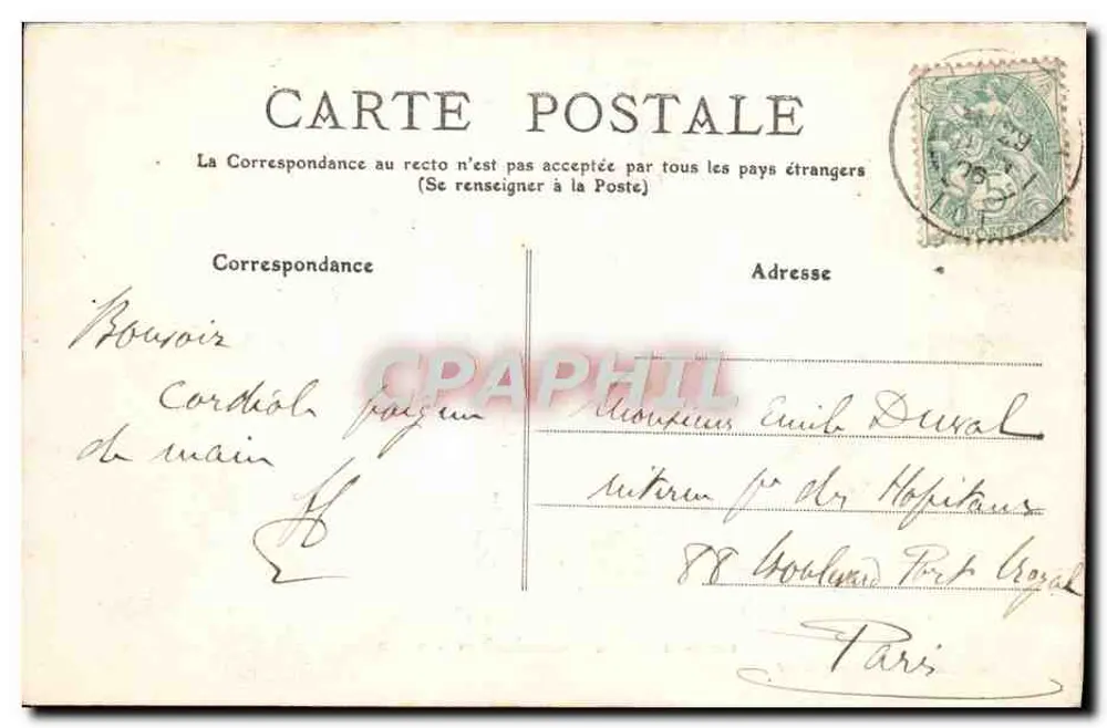 Rocamadour e a Vale — Lote — 3 — Fototipia Bessot e Guionie, Brive - Verso