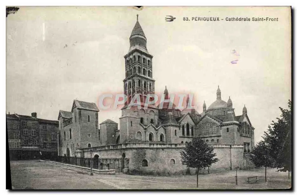 Périgueux - Catedral de Saint-Front — editor anônimo, n° de série 83 - Frente
