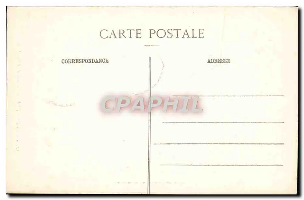 Hauteville - Cachoeira de Charabotte — Miguel Frères, Hauteville, série 12 - Verso