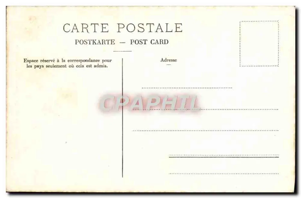 Mont-Blanc-Kette - Gipfel des Grépon — Phototypie Co., Neuchâtel, n° 4254 - Rückseite