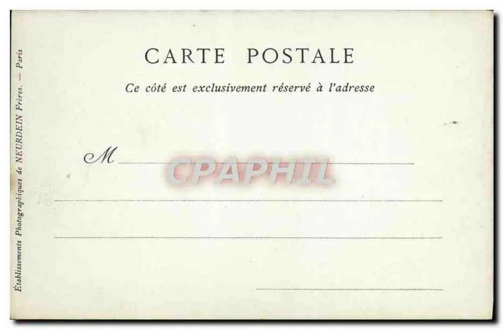 Vernet-les-Bains — Ansicht vom Sanatorium — Collections ND Phot - Rückseite