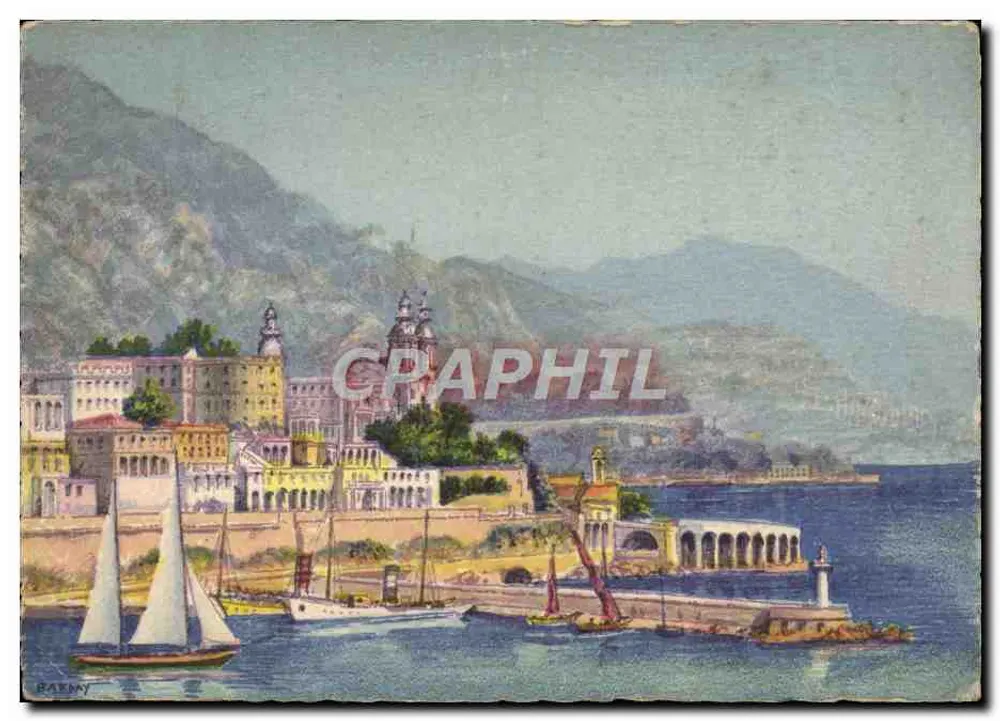 Vue de la baie de Nice — éditeur BARMY - Frente