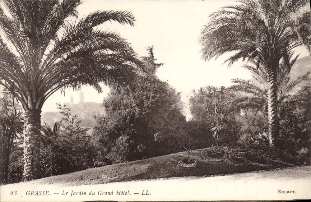 Grasse — Le Jardin du Grand Hôtel — LL. — Select. - Recto