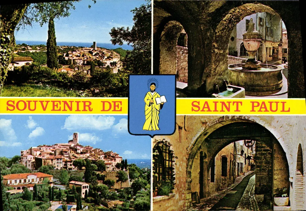 Saint-Paul - Lembrança de Saint-Paul — Edições S.E.P.T. - NICE - Frente