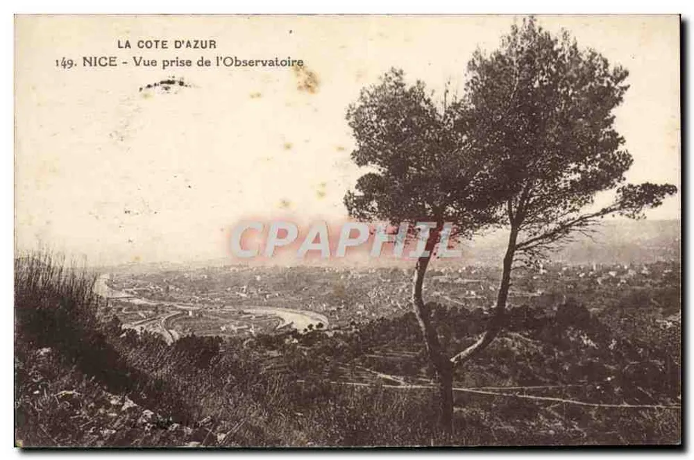 नाइस - ऑब्जर्वेटोरी से लिया गया दृश्य — ला कोट ड'अज़र, श्रृंखला 149 - आगे
