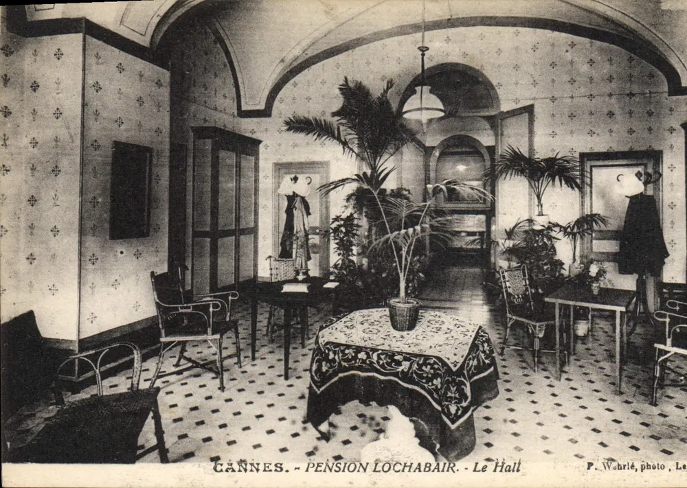 CANNES - PENSION LOCHABAIR - Le Haït — P. Wohrlé, foto - Frente