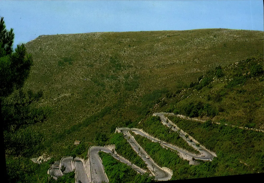 Col de Braus — Alpes-Maritimes — éditeur TECHNI'PHOT, n° H/1121 - Recto