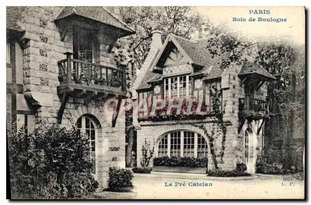 Le Pré Catelan — Bois de Boulogne — C.P. 1625 - Frente