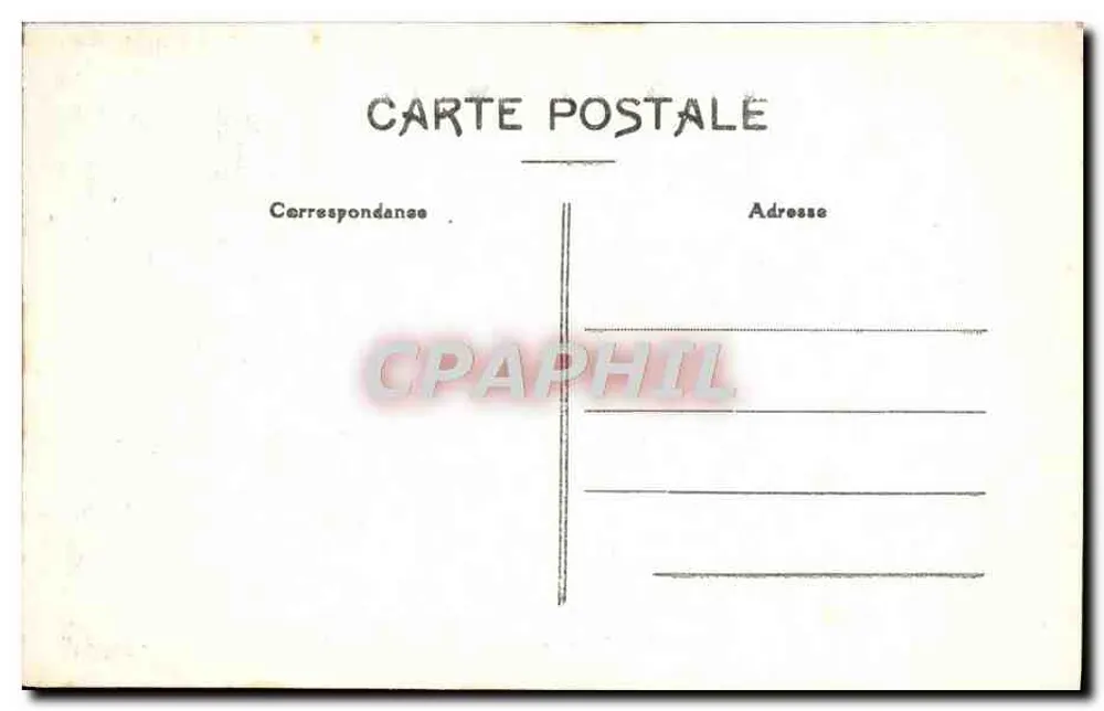 Saint-Maixent — Entrée de l'École Militaire — Coll. Mouvèlles Galeries - Verso