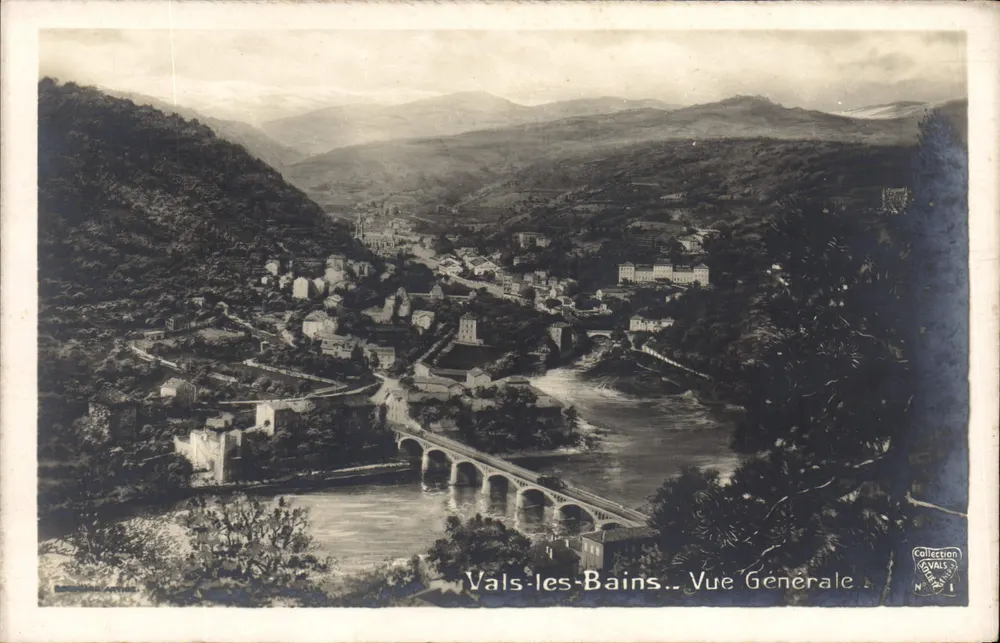 Vals-les-Bains — Vista Geral — Coleção Vals N°1 - Frente