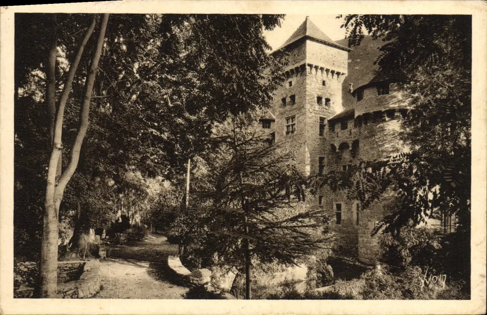 Château de La Caze — XVᵉ siècle (Lozère) — Les Éditions d'Art Yvon - Recto