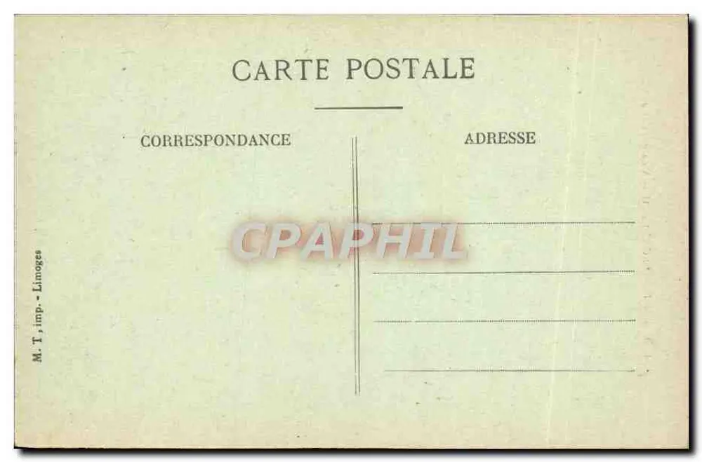 Saint-Martin-du-Canigou — Vista geral — M. T. imp. - Limoges - Verso