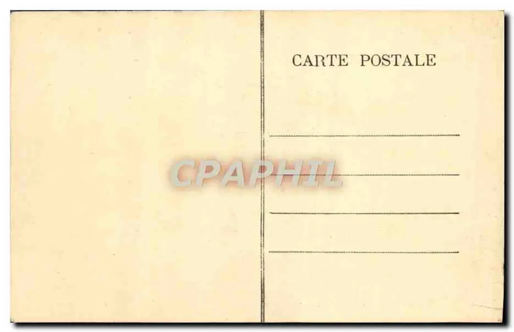 Montluçon — Grand Hotel de France, Eingangshalle — Verlag nicht sichtbar - Rückseite