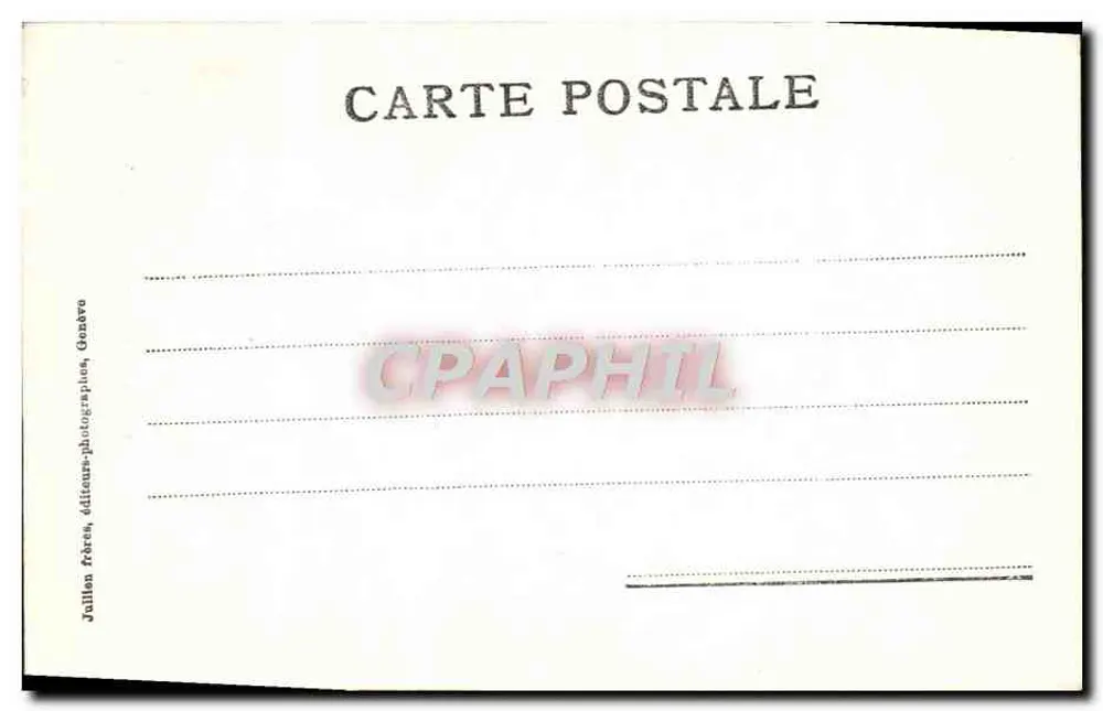 Séracs au Glacier d'Argentières — J.J. 1185 — Jaillien Frères, Gonavo - Verso