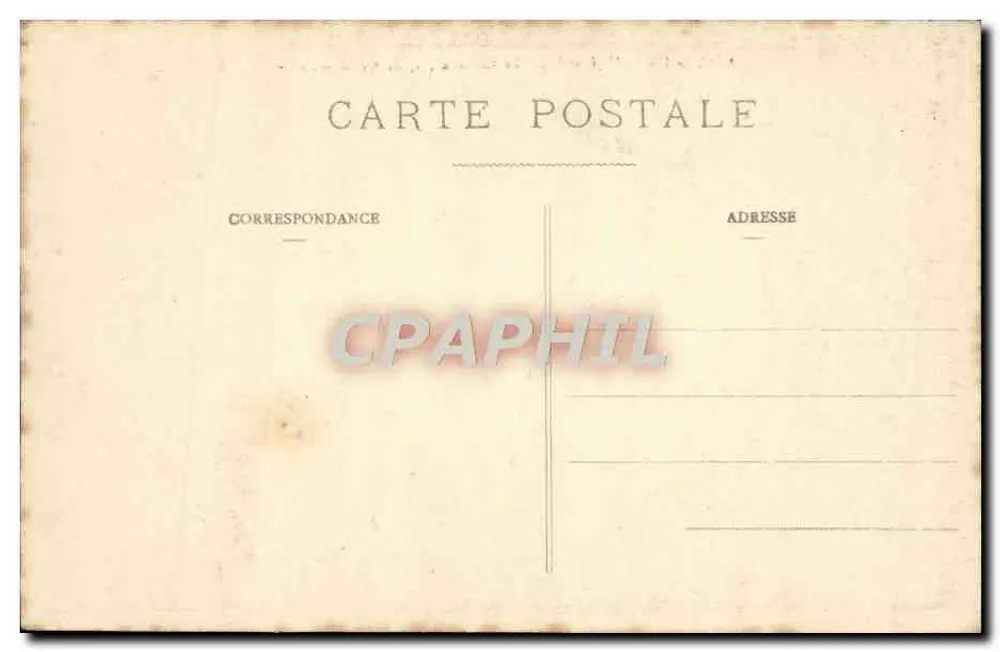 Azay-le-Rideau (Indre-et-Loire) — O Castelo (fachada meridional) — H. B. 8 - Verso