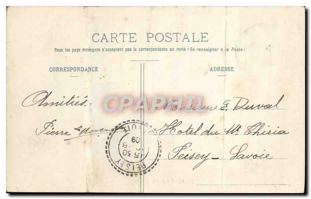 Châteauneuf-en-Thymerais — L'Hôpital — h. Foucault, édit. Dreux - Verso