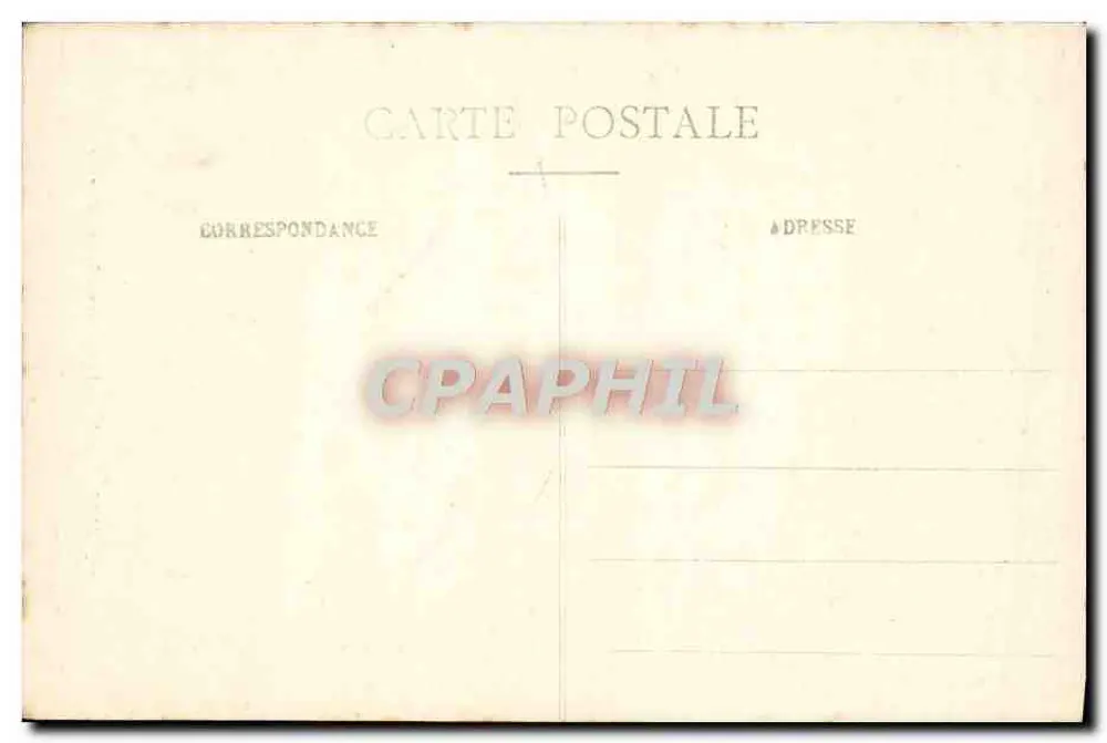 Anet (E-et-L) - O Castelo - Portal de Entrada — Ch. Foucault, editor, Dreux, n°37 - Verso