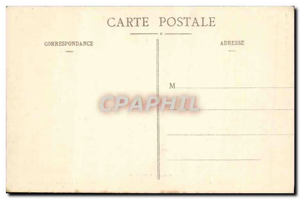 Castelo de Anet (E.-st-L.) — Henrique II, 1552, para Diane de Poitiers — Ch. Fousennl, editora, Dreux - Verso