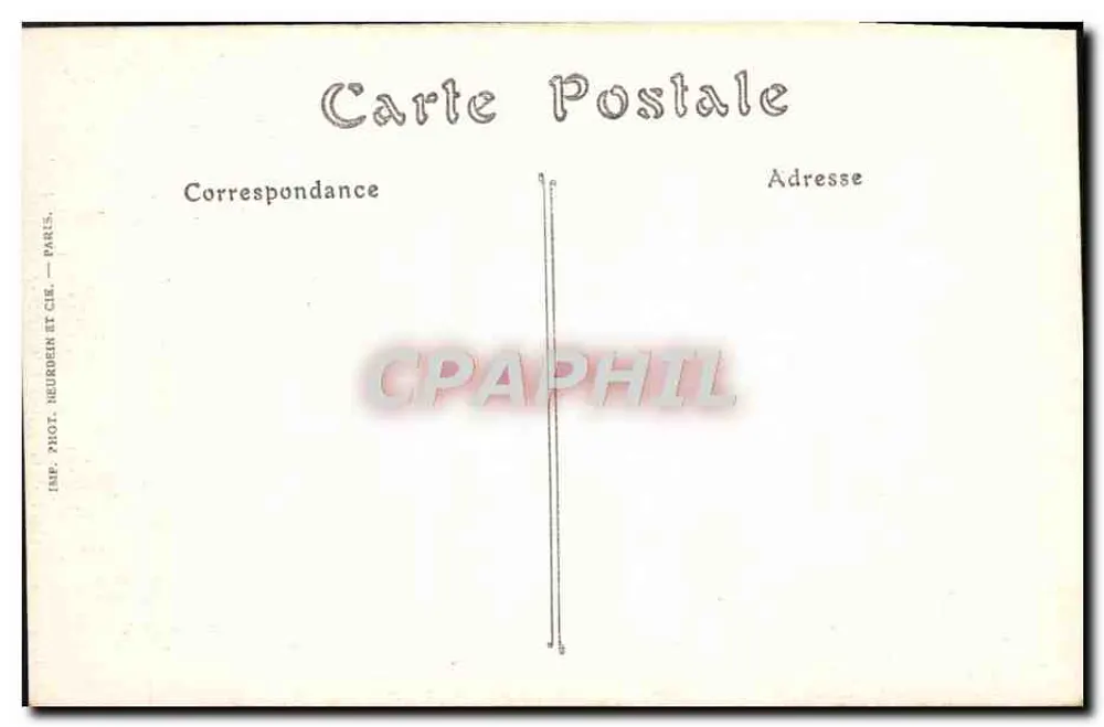 Côte d'Azur — NICE bis BORDIGHERA — Vogelperspektive — ND. Phot. - Rückseite