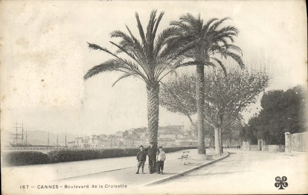 CANNES — Bulwar Croisette — M.T.L. n°167 - Awers