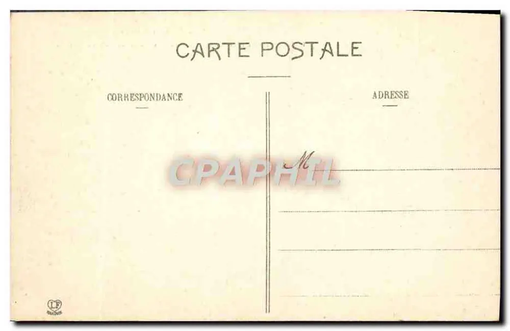Vernet-les-Bains — Vogelperspektive auf das Casino — Phototype Labouche Frères, Toulouse, n° 901 - Rückseite